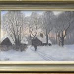 592 1173 Oljemålning